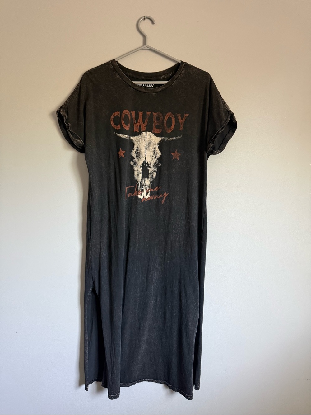 HRT & LUV take me away cowboy dress size medium - Picture 3 of 4